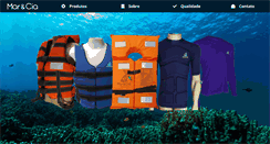 Desktop Screenshot of marecianautica.com.br